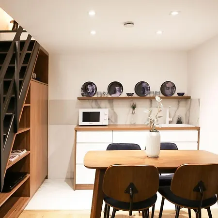 Bel Studio Moderne Mezzanine - 4p *